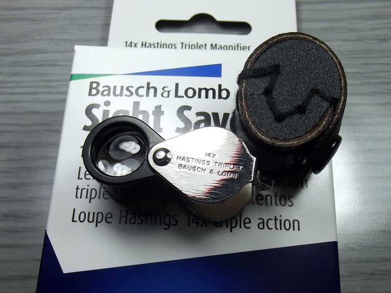 กล้องส่องพระบรัชแอนด์ลอม(BAUSCH&LOMB)14X HASTINGพร้อมซองหนังและกล้องจากนอกครบชุดแถมผ้าไมโครไฟเบอร์1