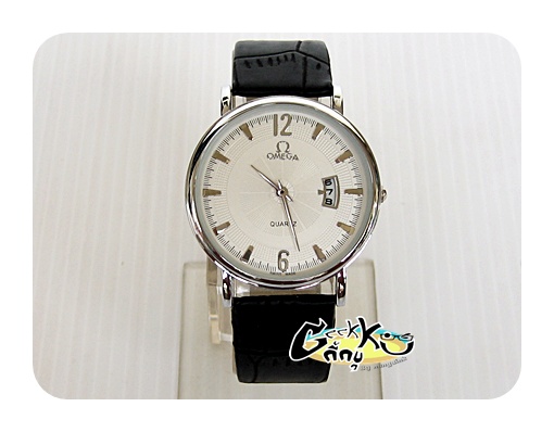 นาฬิกา Omega สายหนัง เรือนบาง