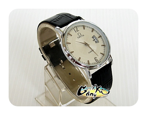 นาฬิกา Omega สายหนัง เรือนบาง