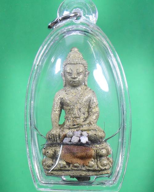 หลวงปู่เหรียญ วรลาโภ วัดอรัญบรรพต กริ่งหล่อโบราณตัดช่อ ติดเกศา,จีวร,พระธาตุของหลวงปู่ มอบอังคารธาตุ
