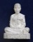 รูปเหมือนหลังเรียบ หลวงปู่บัว ถามโก วัดนนทรีย์ เนื้อเงิน หมายเลข 390