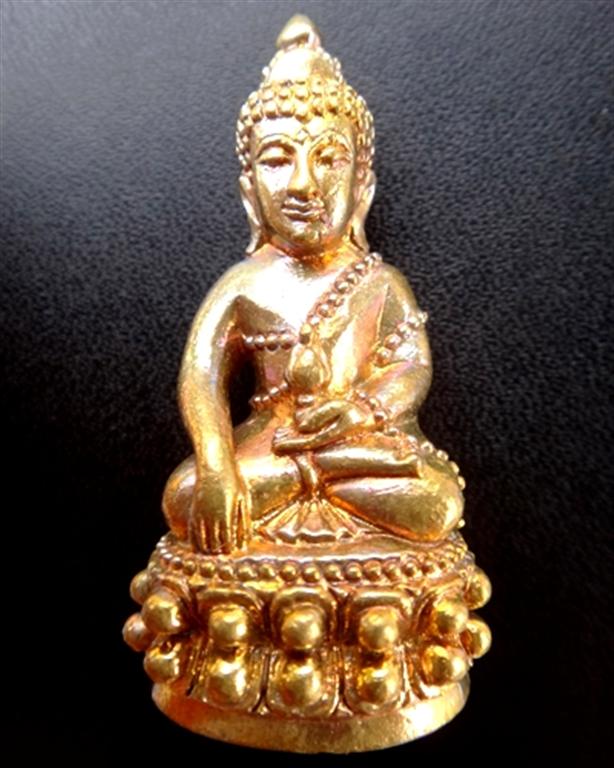 เคาะเดียวพระกริ่งทองชนวน(ชนวนนวะโลหะเต็มสูตร) หลวงปู่เกลี้ยง เตชฺธมฺโม รุ่นชินบัญชร สร้าง 1999 องค์
