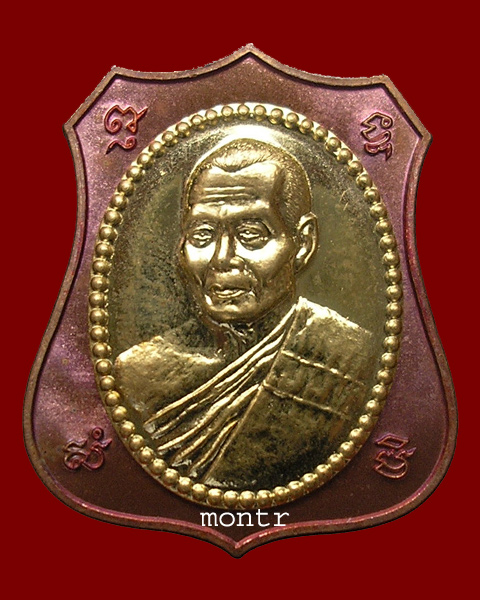 เหรียญผ้าป่ามหาโภคทรัพย์ หลวงพ่อสาคร วัดหนองกรับ เนื้อทองแดง หน้าทองฝาบาตร 8108