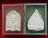 พระผงรูปเหมือน ล.ป.บุดดา วัดกลางชูศรีเจริญสุข สิงห์บุรี จำนวน 2 องค์ 2 แบบ สภาพสวย กล่องเดิม