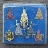 ชุดพระผง 6 รอบ ส.ก. พระนางพญา 7 องค์ 7 สี สภาพสวย กล่องเดิม 