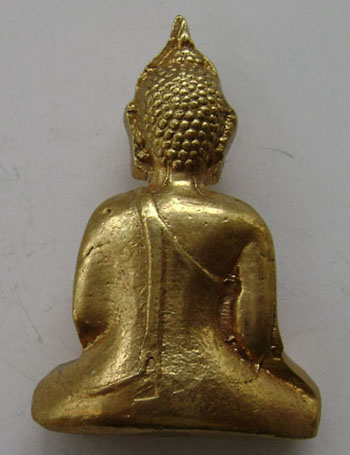 หลวงพ่อพระใส  บล็อกแตก  ไม่ตอกชื่อ