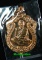 เหรียญเสมา 6 รอบ เนื้อทองแดงผิวไฟ  หลวงพ่อสาคร วัดหนองกรับ เลข 4260 <<สวยพร้อมกล่องเดิม>>>