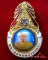 เข็มกลัดมงกุฎเพชรหลวงพ่ฤๅษีลิงดำ พระสุธรรมยานเถระ วัดท่าซุง จ.อุทัยธานี