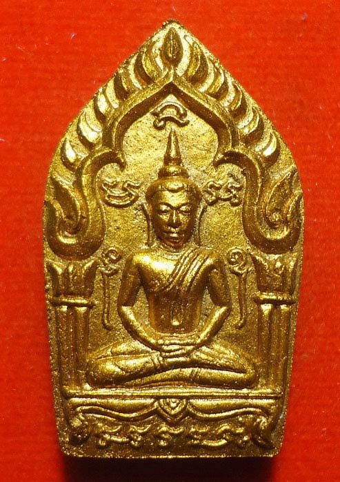 พระขุนแผนผงพรายกุมาร (พรายทอง) พิมพ์ใหญ่ หลวงพ่อสาคร วัดหนองกรับ กล่องเดิม