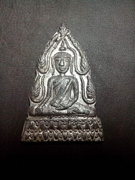 พระพุทธชินราช หลวงปู่เฮี้ยง วัดป่า จ.ชลบุรี ปี 2505 เนื้อชิน
