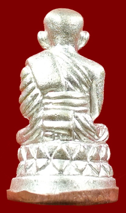 หลวงปู่ทวด บัวรอบใหญ่ เนื้อนวะโลหะพรายเงิน ฐานนาค สมเด็จพระสังฆราชฯ วัดบวรนิเวศฯ