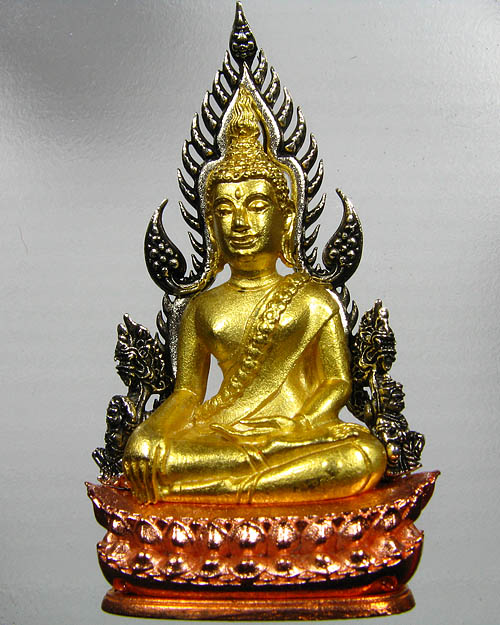 พระพุทธชินราช รุ่นจอมราชันย์ ชุบสามกษัตริย์ No.715