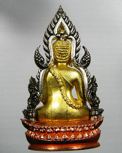 พระพุทธชินราช รุ่นจอมราชันย์ ชุบสามกษัตริย์ No.715