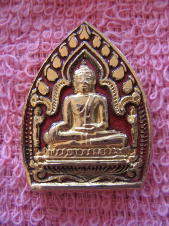 เหรียญลงยา หลวงพ่อโต วัดพนัญเชิง อยุธยา สภาพสวย เคาะเดียวครับ