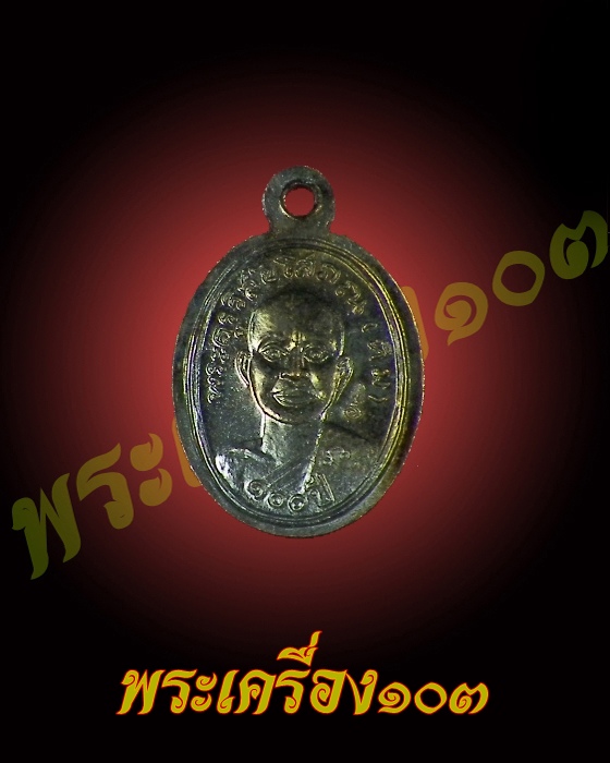 เม็ดแตงหลวงปู่ทวด วัดช้างให้ รุ่น 100 ปีอาจารย์ทิม เนื้อทองแดง (13)