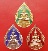 เหรียญพระแก้วมรกตลงยา 3 สี 3 กษัตริย์ ฉลองสิริราชสมบัติครบ 50 ปี ปี 39 ตอกโค๊ด พร้อมกล่องเดิม