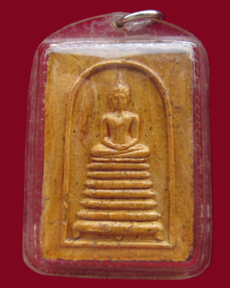 สมเด็จ 7 ชั้น หลังใบโพธิ์ หลวงพ่อขอม วัดไผ่โรงวัว