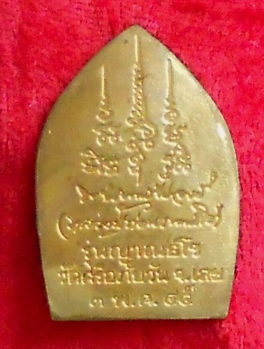 เหรียญเจ้าสัว รุ่นแรก หลวงปู่ท่อน ญาณธโร วัดศรีอภัยวัน  ปี45