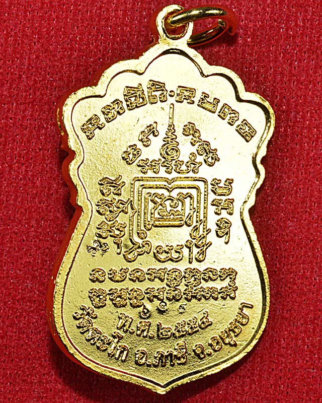 เหรียญเสมาบารมี หลวงพ่อรวย วัดตะโก 2554