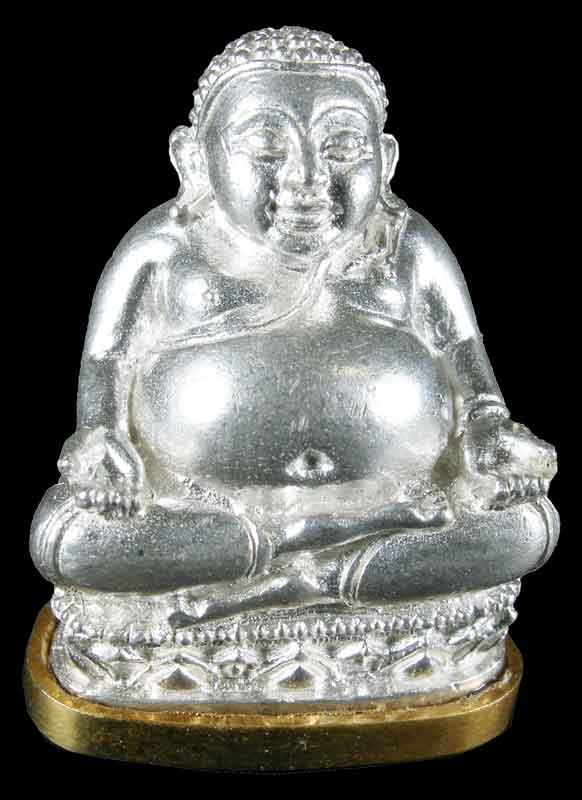 สังกัจจายน์รับทรัพย์ไตรมาส54หลวงพ่อสาครวัดหนองกรับเนื้อเงินก้นทองคำ