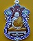 เหรียญเสมารุ่นแรกเนื้อเงินลงยาสีแดง  สมเด็จพระญาณสังวร
