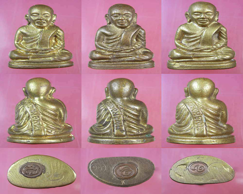 หลวงพ่อเงิน ปี15 บล๊อกวัด ทีเดียว 3 องค์ครับ เค๊าะเดียวครับ