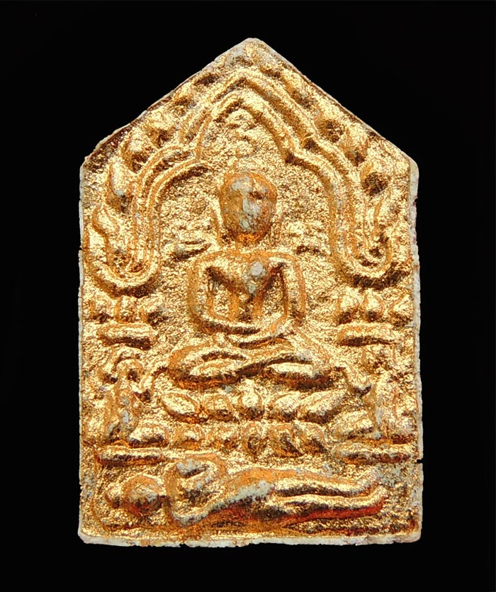 ขุนแผนผงพรายกุมาร เจดีย์ทอง หลวงปู่ทิม ++ ตะกรุดเงิน บรอนทอง สวยวี๊ดๆ ++