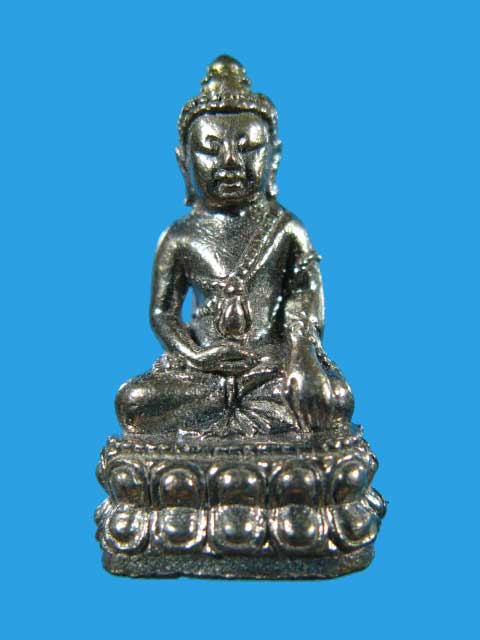 $ ""หายากครับ"" พระชัยวัฒน์ ชนวนพระกริ่งพรหมรังสี หลวงปู่นาม วัดน้อยชมภู่ "เนื้อนวะแก่เงิน"