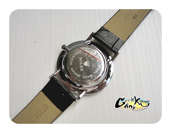 นาฬิกา Rolex สายหนัง เรือนบาง