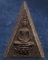 19.พระกำลังแผ่นดิน พิมพ์เล็ก (คะแนน) มวลสารจิตรลดา (เนื้อดำ) ในหลวงครองราชครบ 50 พรรษา พ.ศ. 2539 สร้