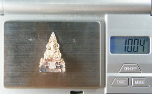 พระพุทธชินราช เนื้อเงิน รุ่น รร