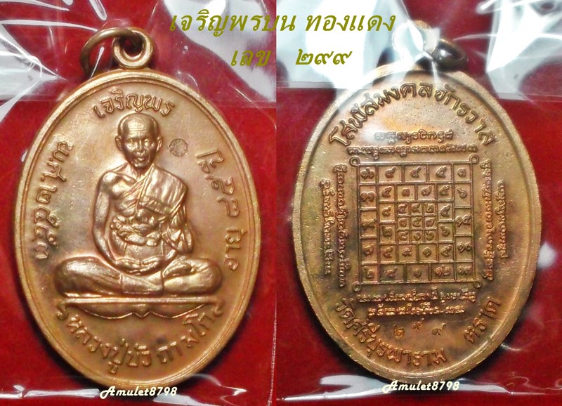 เจริญพรบน ทองแดง ๒๙๙ สวยทะลุซีล