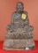 (((วัดใจเคาะเดียว๑๐บาท)))หลวงพ่อทวดเหยียบน้ำทะเลจืด หน้าตัก 5 นิ้ว ศิลาแลงหล่อปัดสีประณีตสวยงาม