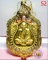 เหรียญเสมา 6 รอบ เนื้อทองคำหน้าทองคำ ลงยา 2 สี หลวงพ่อสาคร วัดหนองกรับ หมายเลข ๕๒