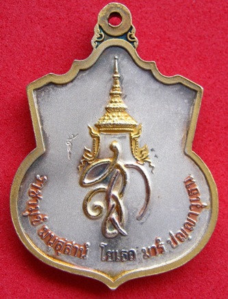 เหรียญสมเด็จพระนเรศวรมหาราช นามาภิไธย สก.โค๊ต สู้ ปี 2548 เนื้อสามกษัตริย์