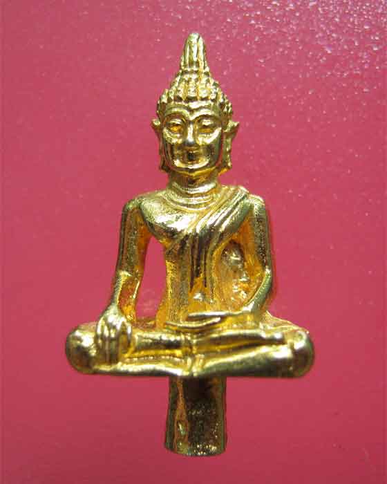 พระยอดธงหลวงปู่พิศดู วัดเทพธารทอง กะไหล่ทอง