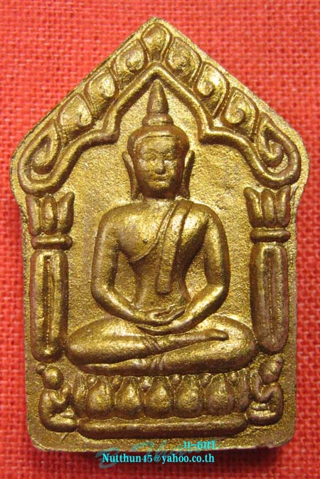 พระขุนแผนผงพรายกุมาร ยันต์นะอกแตก หลังฝังพลอย "ประทานพร" หมายเลขสามหลักสวยๆ ๔๔๘ หลวงพ่อสาคร ปลุกเสก