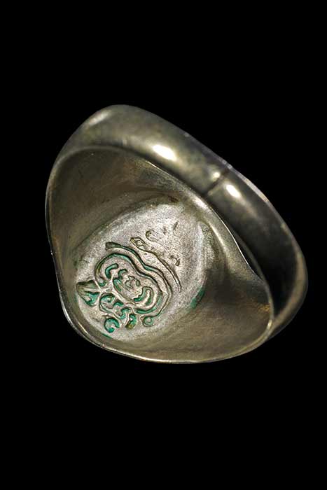 แหวนรุ่นแรกหลวงพ่อขวัญ วัดบ้านไร่ เกจิดังแห่งเมืองพิจิตร สร้างปี 2525 แหวนดีมีประสบการณ์ หายาก 