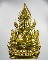 พระพุทธชินราช พิมพ์แต่งฉลุลอยองค์ เนื้อทองระฆัง รุ่น จอมราชันย์ หมายเลข 14928