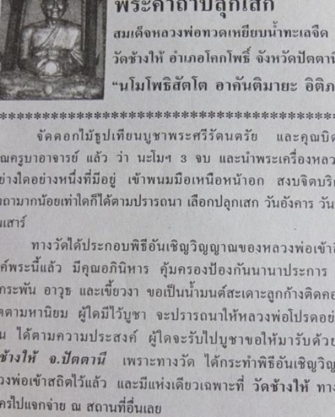 หลวงปู่ทวดวัดช้างให้ พิมพ์เม็ดแตงลงยาสีแดงเคลือบเรซิ่น ปี 55 รวม 10 องค์ พร้อมใบคาถา 5 ใบ 273 