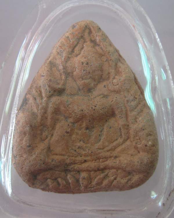 "เคาะเดียว"พระเนื้อดินพิมพ์พระพุทธชินราช ไม่ทราบที่