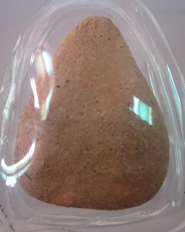 "เคาะเดียว"พระเนื้อดินพิมพ์พระพุทธชินราช ไม่ทราบที่