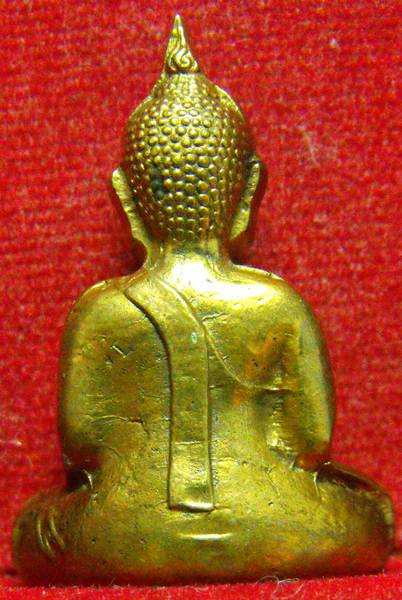 หลวงพ่อพระใส รุ่นแรก ปี2505 พิมพ์ขัดสมาธิ #80
