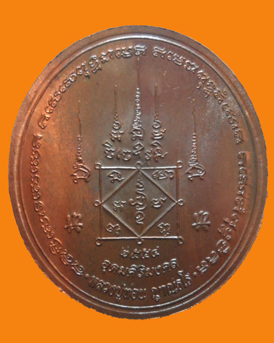 *** จ.เลย *** เหรียญพระนาคปรก หลวงปู่ท่อน ญาณธโร วัดศรีอภัยวัน ปี๒๕๕๔