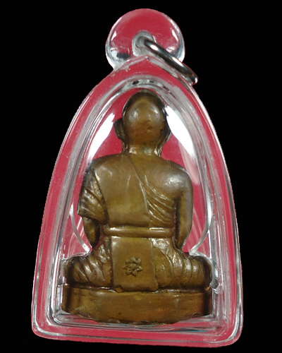 พระรูปเหมือนปั้มหลวงปู่เผือก(รุ่นดอกจันทร์)ปี2512
