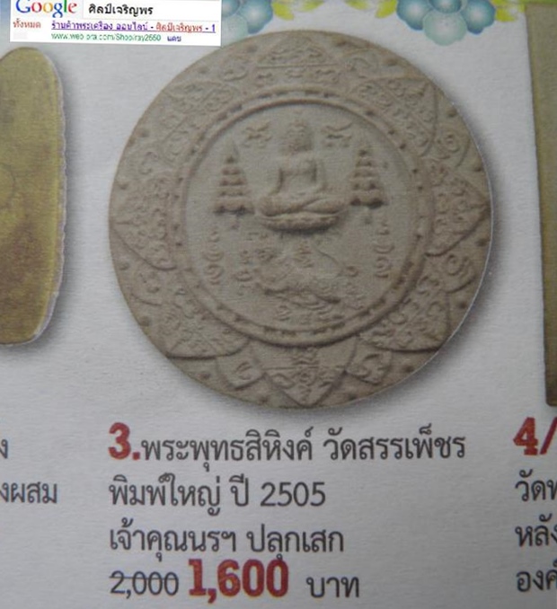 วัดสรรเพชร ปี 12 * พิธี วัดชิโนรส และ เจ้าคุณนรฯ เสก *