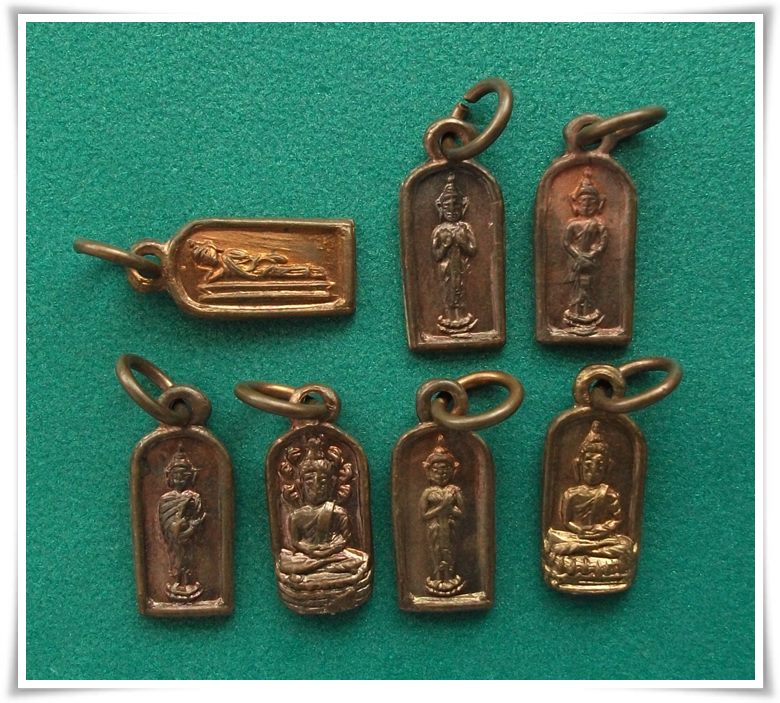 ลพ.เนื่อง วัดจุฬามณี ปี14 "ปรกมะขาม ประจำวันเกิด ครบชุด"