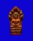 พระปรกใบมะขามครูบาชัยวงศ์ษา วัดพระพุทธบาทห้วยต้ม เนื้อทองแดง พ.ศ. 2540 