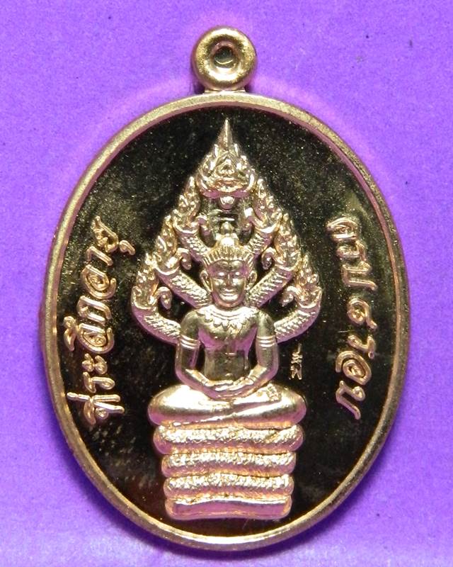 เหรียญปรกพ่อท่านพรหมปี2555วัดพลานุภาพ 