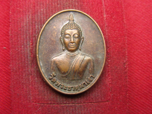 "จ่าสันต์" แดงเคาะเดียว/เหรียญวัดพระธาตุผาเงา